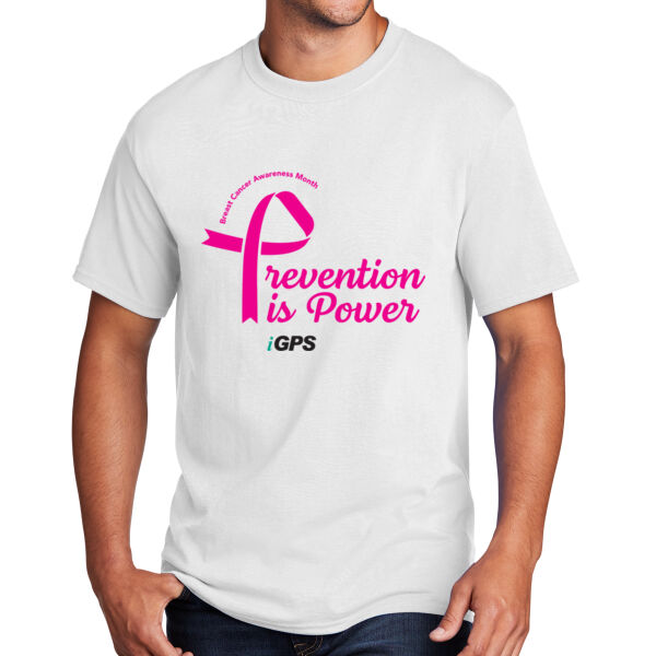 Prevention is Power iGPS Printed - Core Cotton Tee Thumbnail